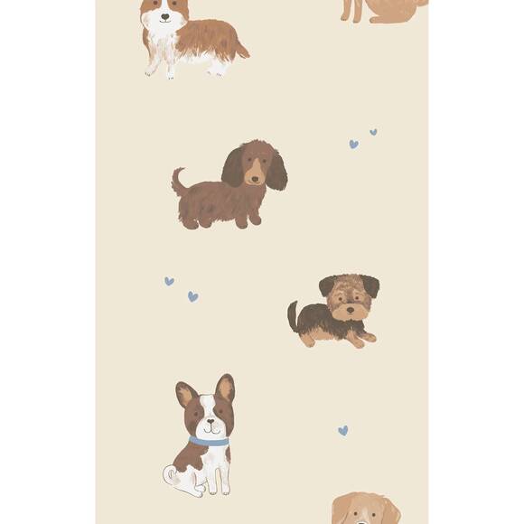 NEW ANGEL DEAR kid's best friend dogs french terry raglan set in multi - Picture 3 of 3